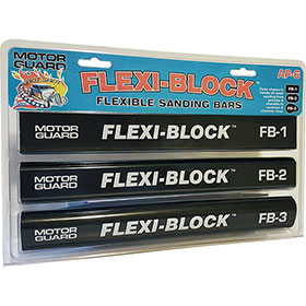 Motor Guard Flexi-Block™ Flexible Sanding Bars - AP-6 2